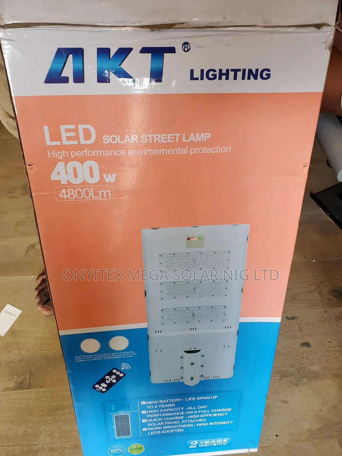 Akt Solar Street Lights 400w