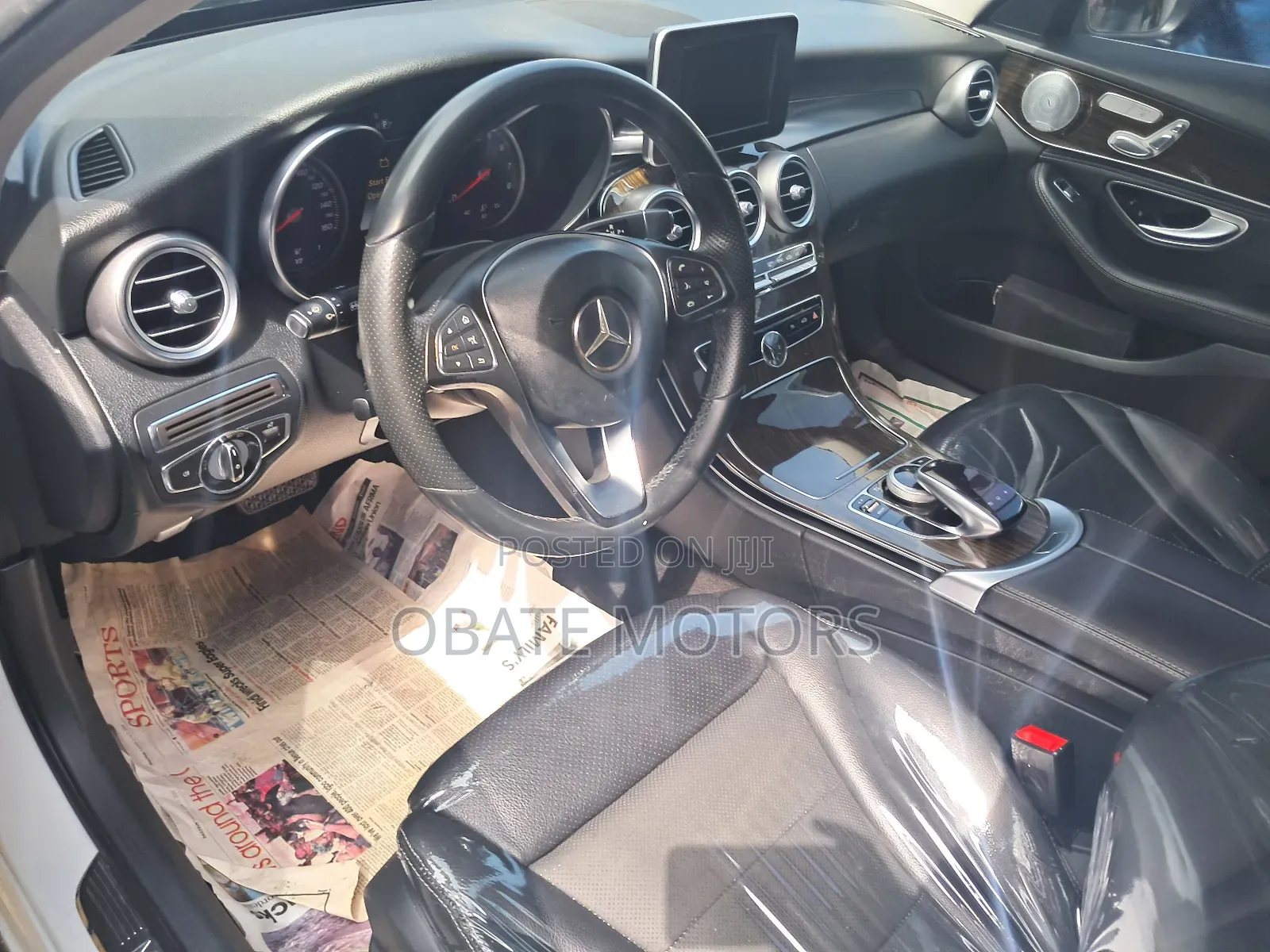 Mercedes-Benz C300 Sport 4Matic Sedan AWD (2.0L 4cyll 7A) 2016 White