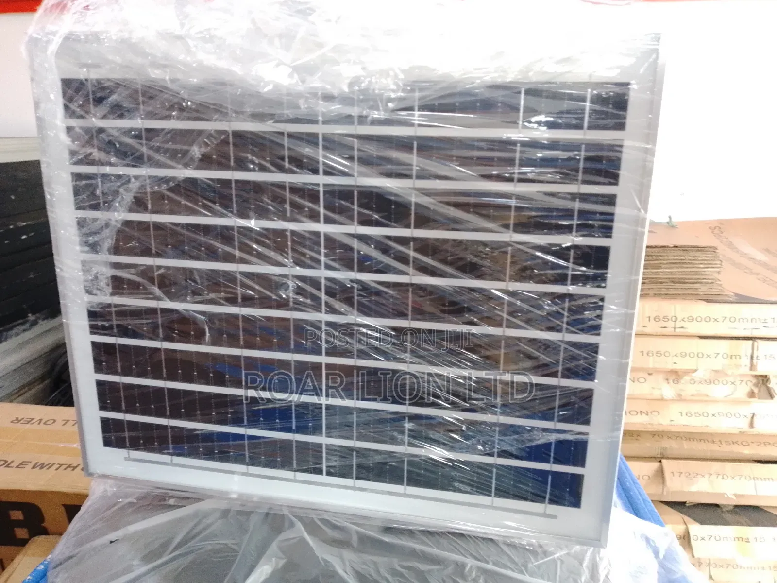 16inch Solar Rechargeable Fan With Panel