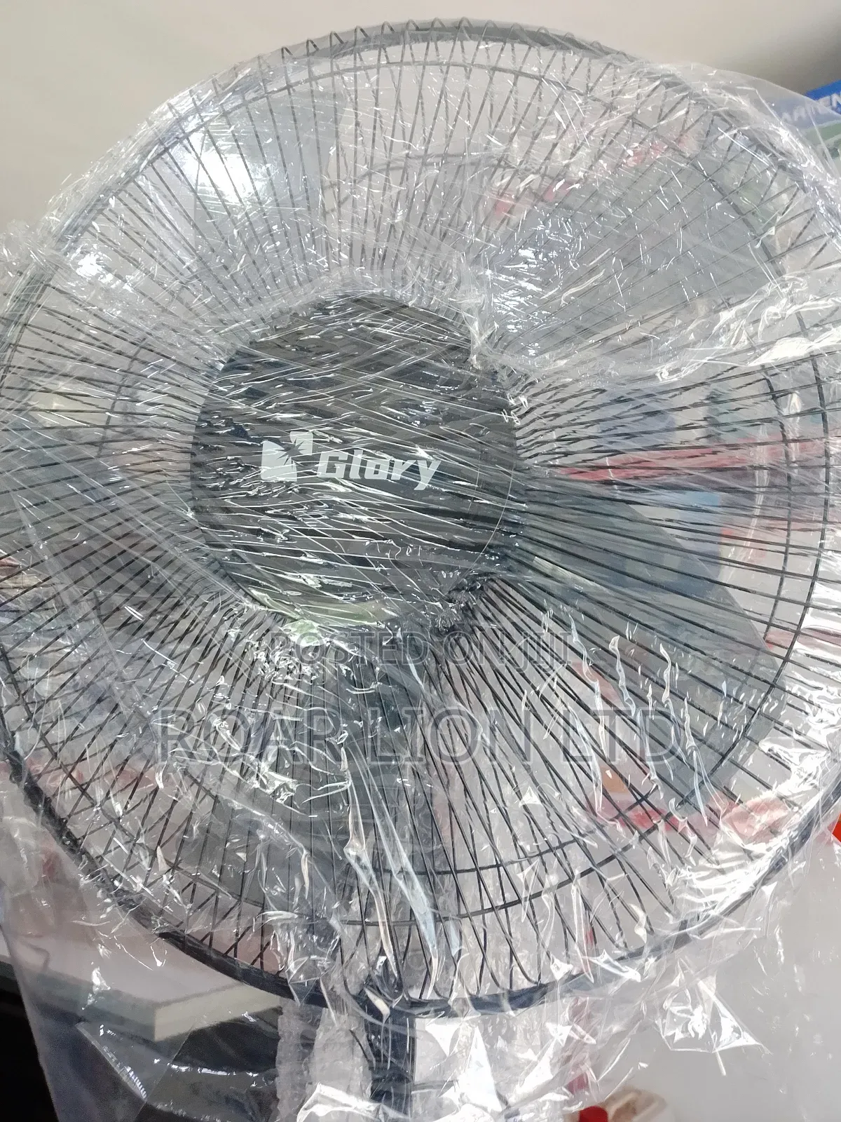 16inch Solar Rechargeable Fan With Panel