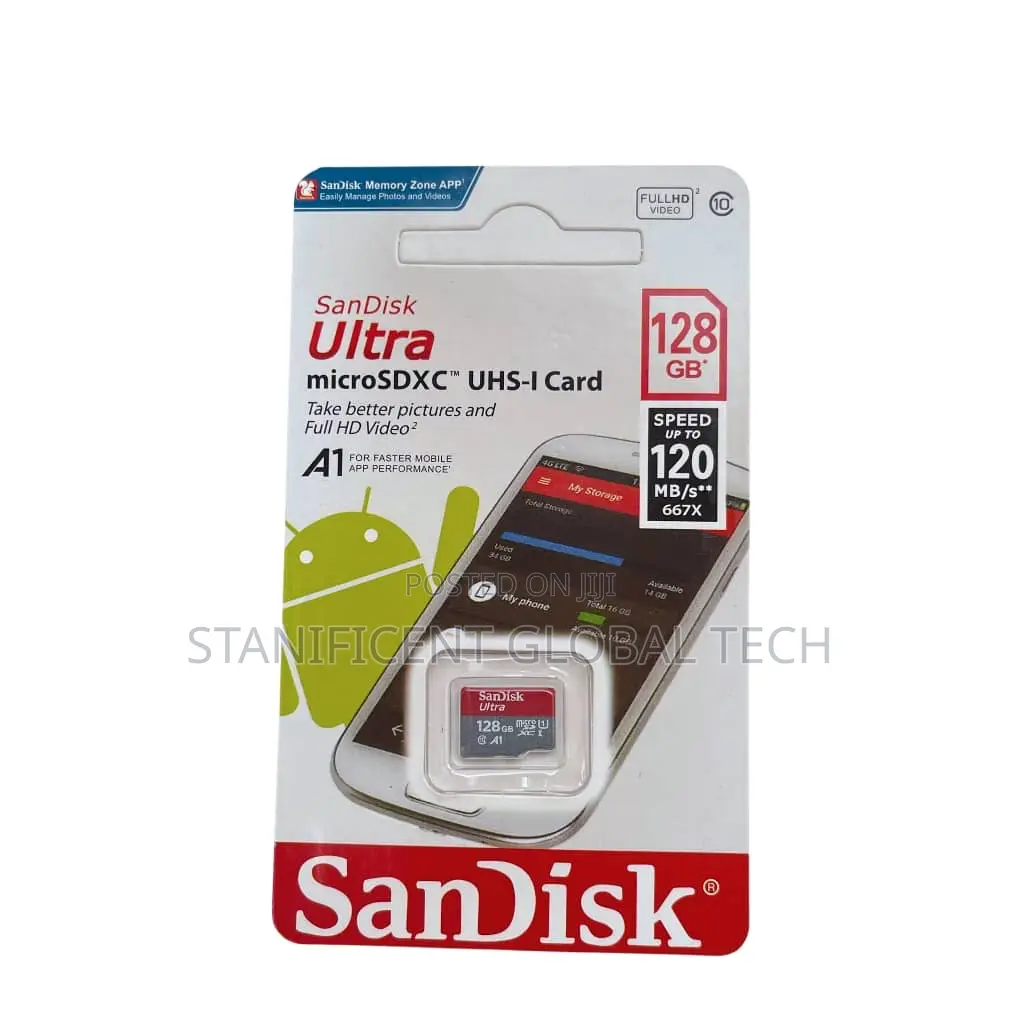Sandisk 128gb Sd Memory Card