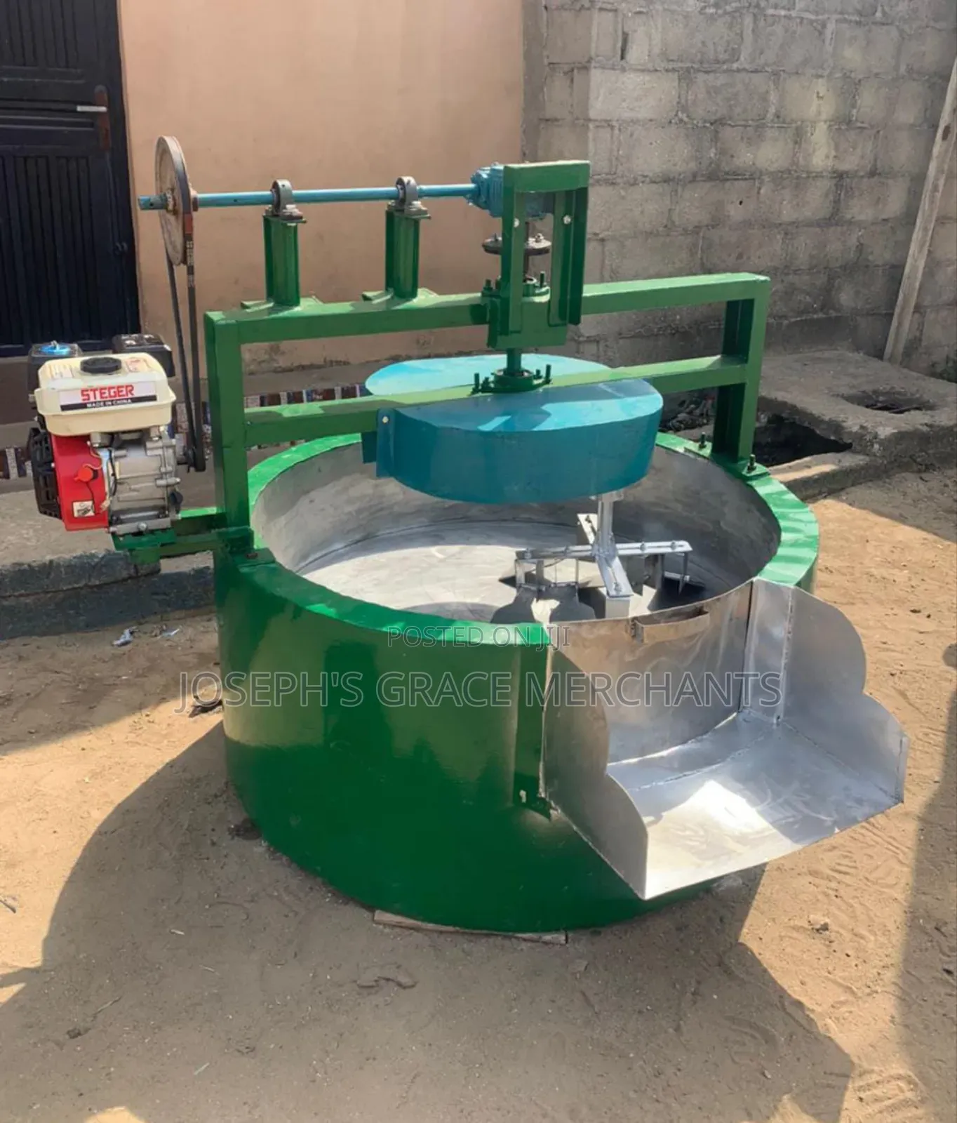Automatic Garri Fryer Machine 100% Stainless Inner Chamber.