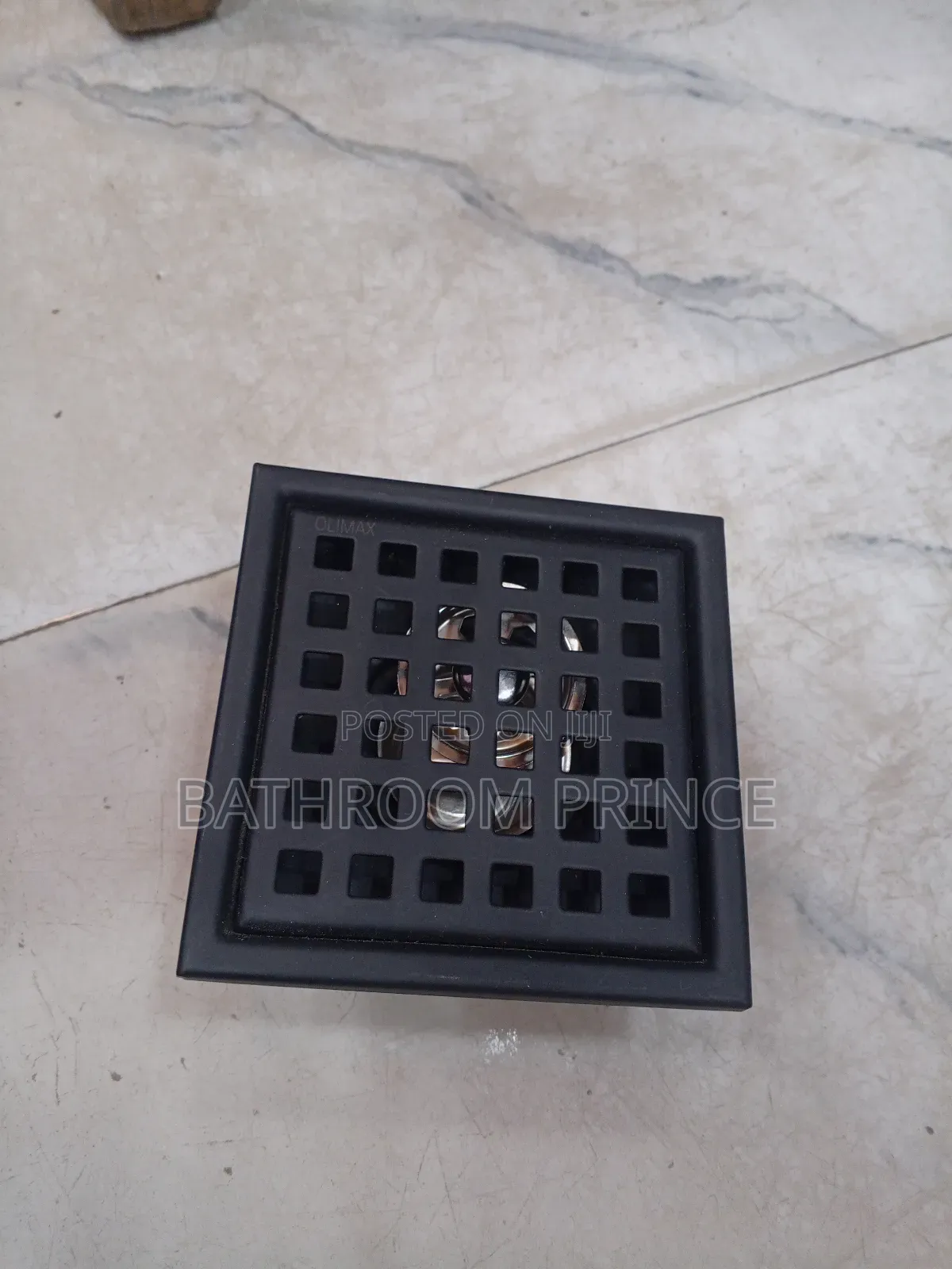Floor Drain Black 10cm