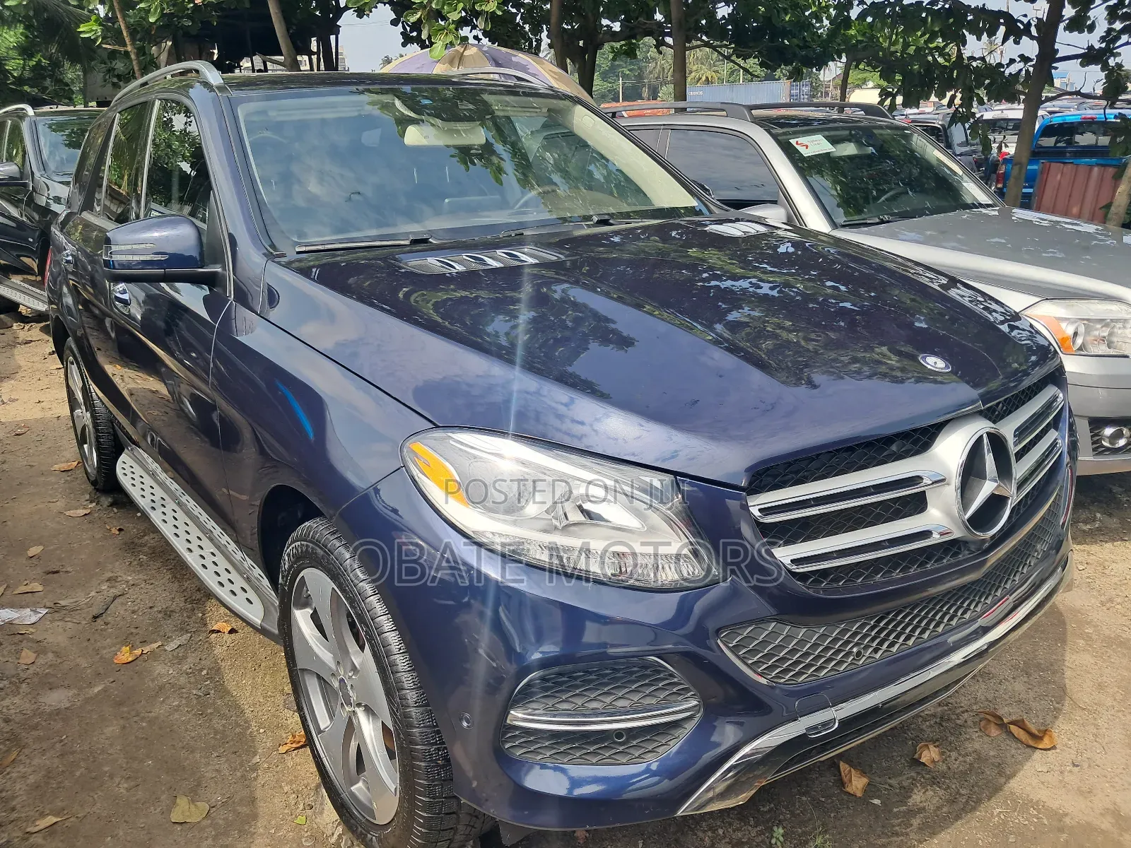 Mercedes-Benz GLE-Class AMG GLE 43 4MATIC 2017 Blue