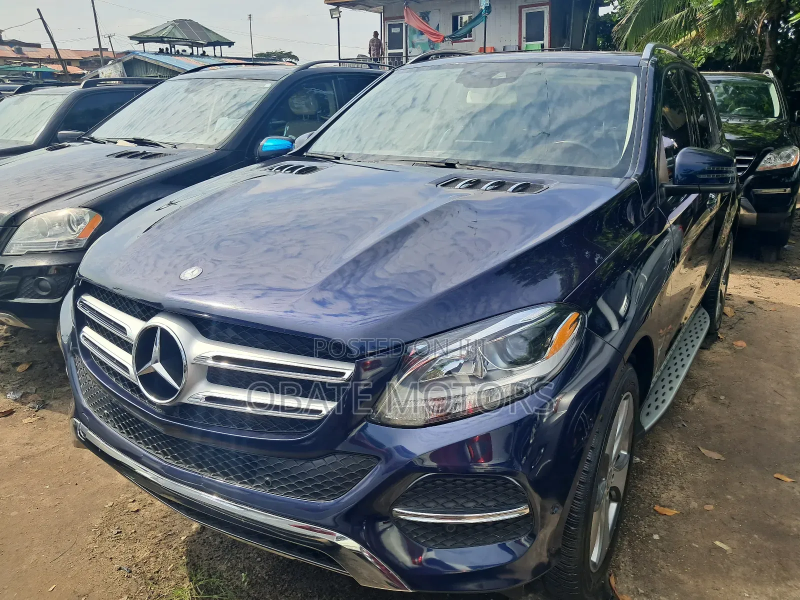 Mercedes-Benz GLE-Class AMG GLE 43 4MATIC 2017 Blue