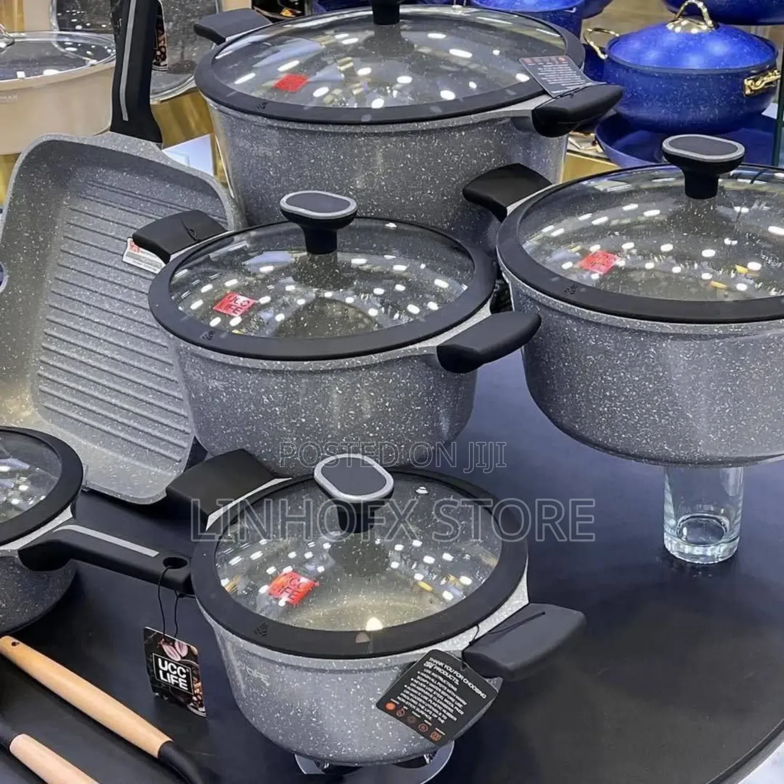 Ucc Life Granite Pot(13pcs)