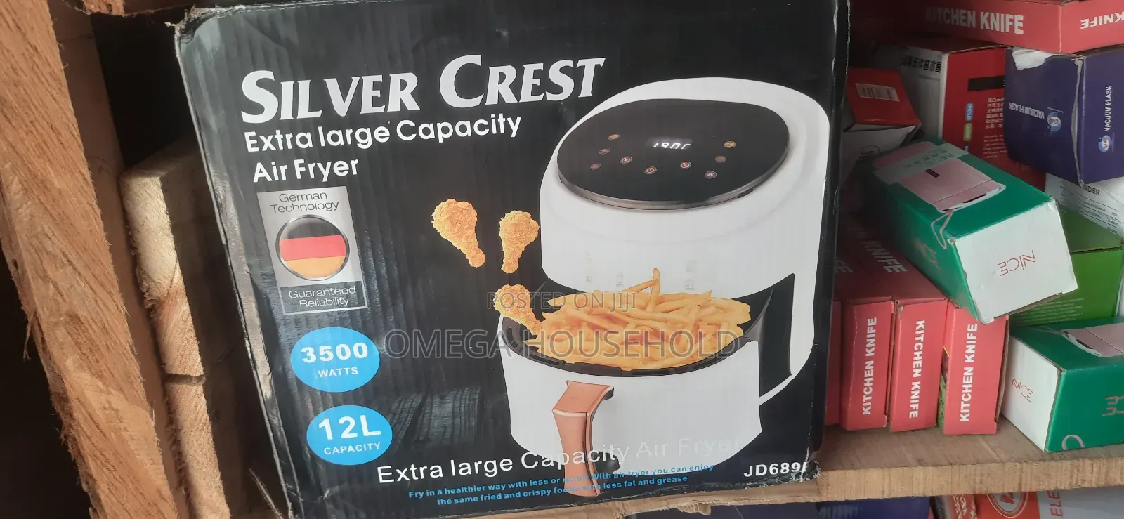 12l Extra Large Silver Crest Air Fryer