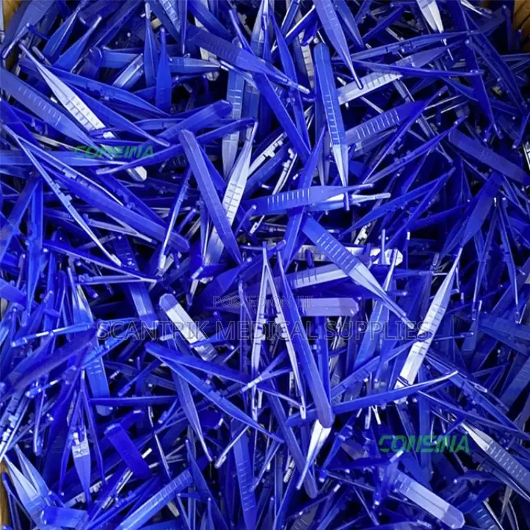 Premium Oral Tweezers – Disposable 50pcs Pack