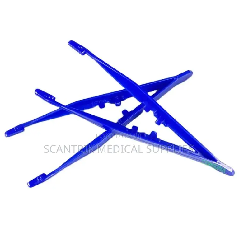 Dental Utility Tweezer Pack – 50pcs Disposable