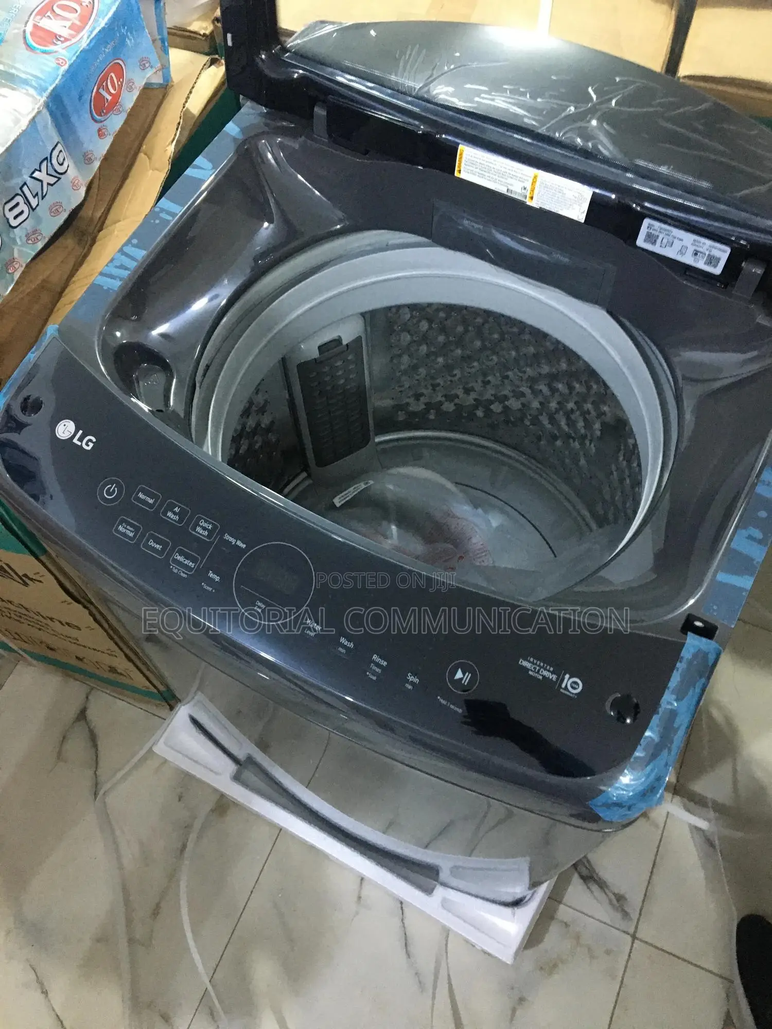 Lg Ai-Powered Top Load Washing Machine 19kg