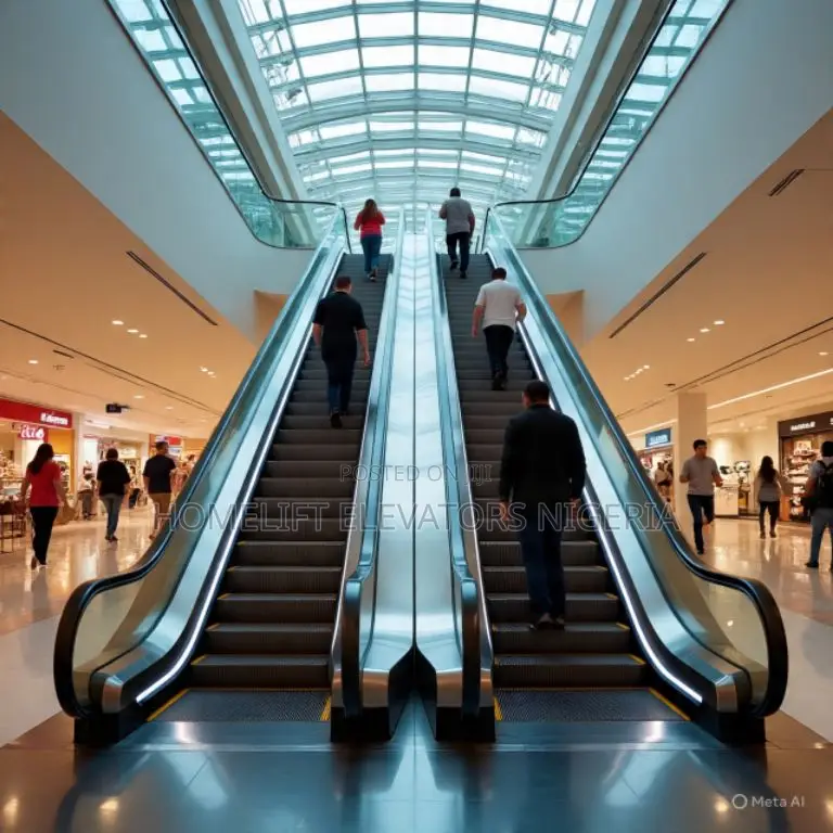 Escalators Stop Buttons at Entry/Exit Points