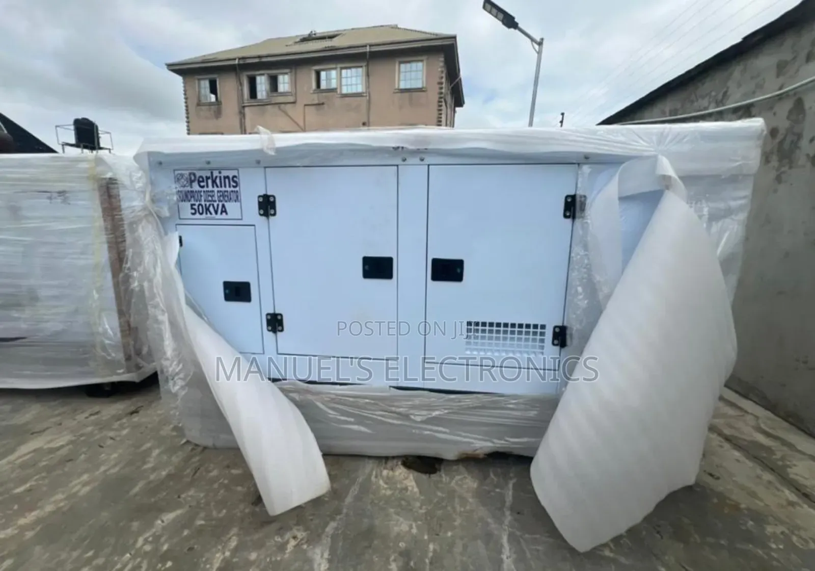 Very Strong And Durable Perkins Diesel Soundproof Gen(Sp50kv