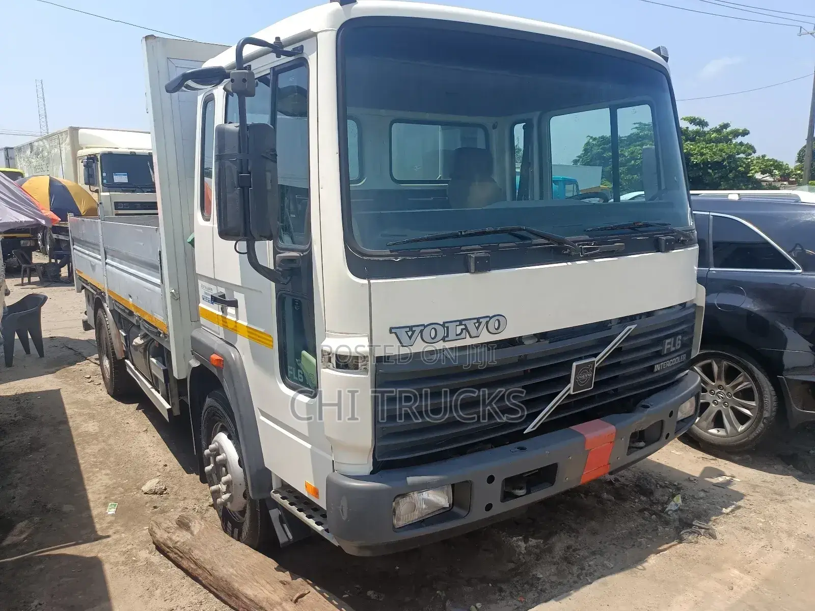 Volvo Fl6 Pickup Truck 10tonnage Capacity 2002 White Europe