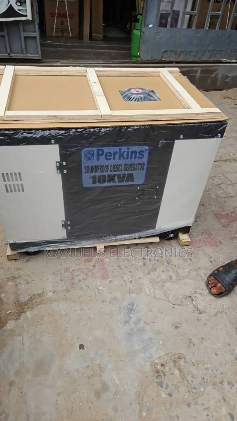 Brand New Perkins 10kva Diesel Soundproof Gen 1year Wty