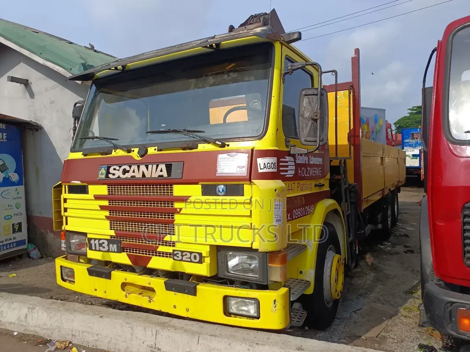 Scania Hiab Truck 10tires European Specification