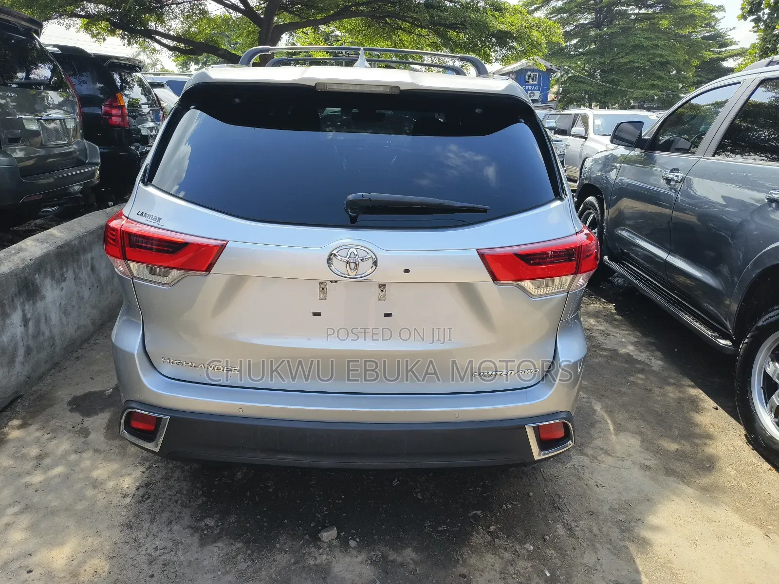 Toyota Highlander Limited 4x4 V6 (3.5L 6cyl 8A) 2018 Silver
