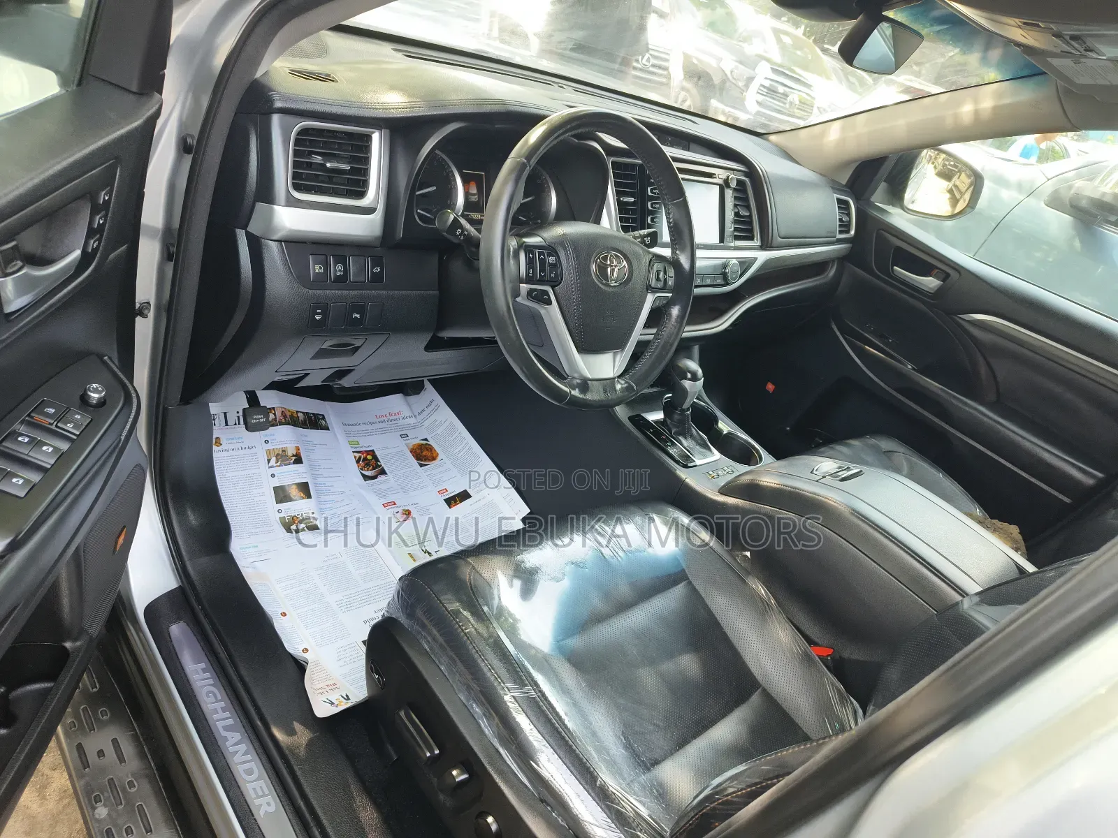 Toyota Highlander Limited 4x4 V6 (3.5L 6cyl 8A) 2018 Silver