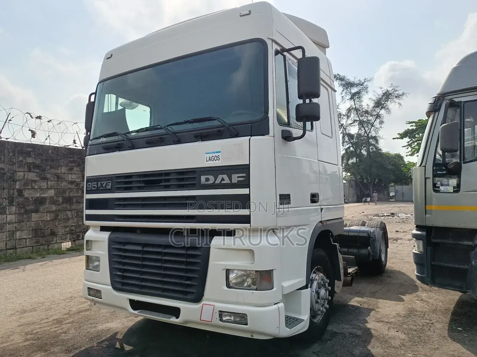 Daf 95 Xf Trailer Truck European Spec