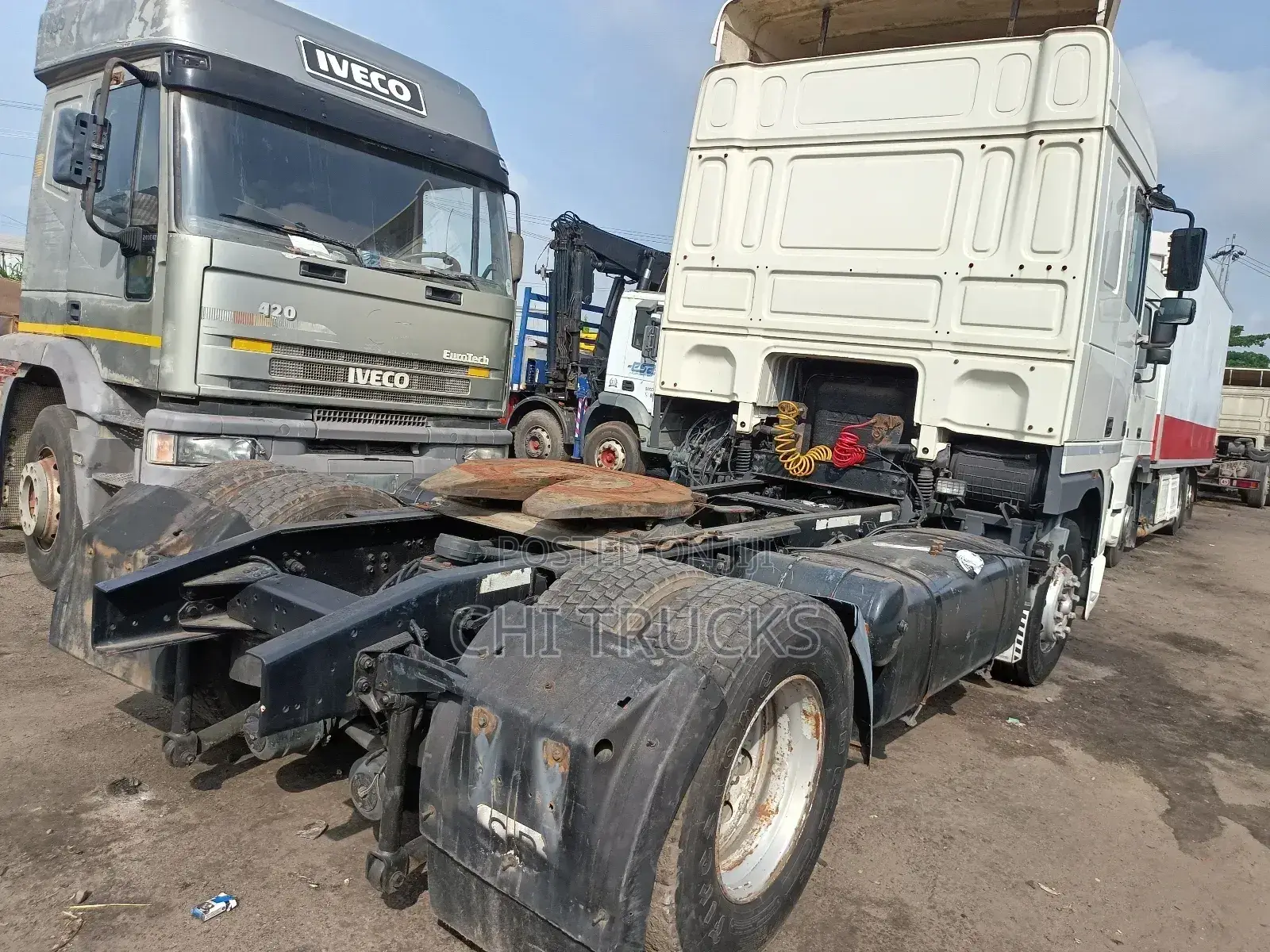 Daf 95 Xf Trailer Truck European Spec