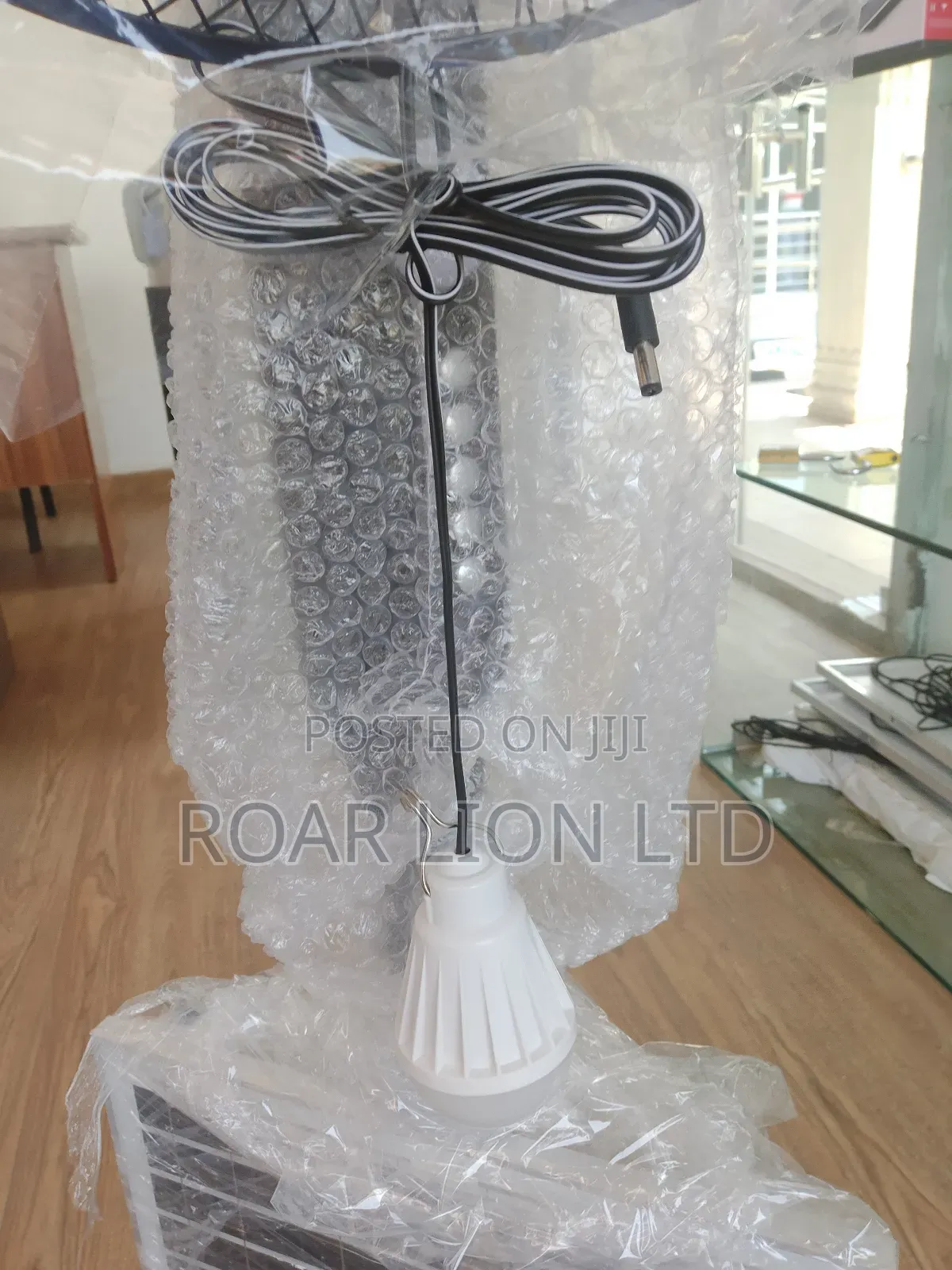 16inch Solar Rechargeable Fan With Panel