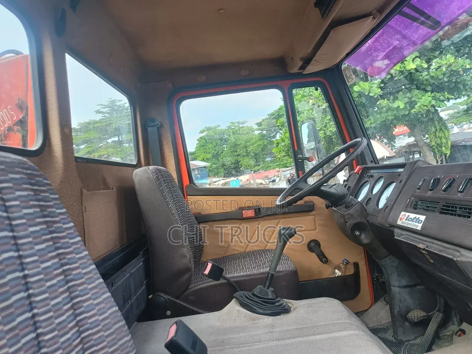 Mercedes Benz 814 Pickup Truck With Mini Hiab Crane German