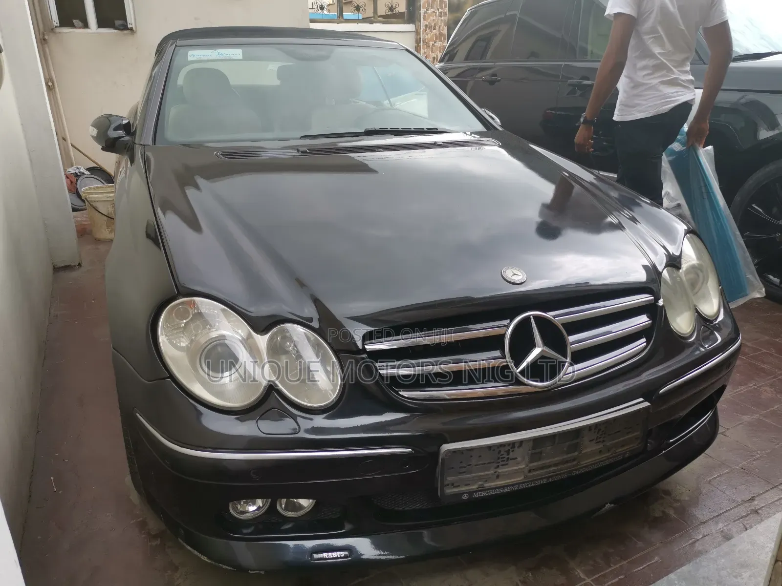 Mercedes-Benz CLK 350 Cabriolet Avantgarde 2007 Black