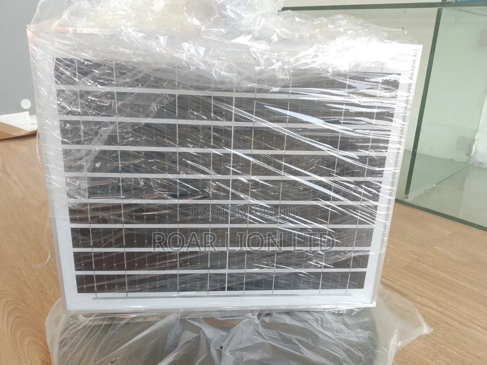 16inch Solar Rechargeable Fan With Panel