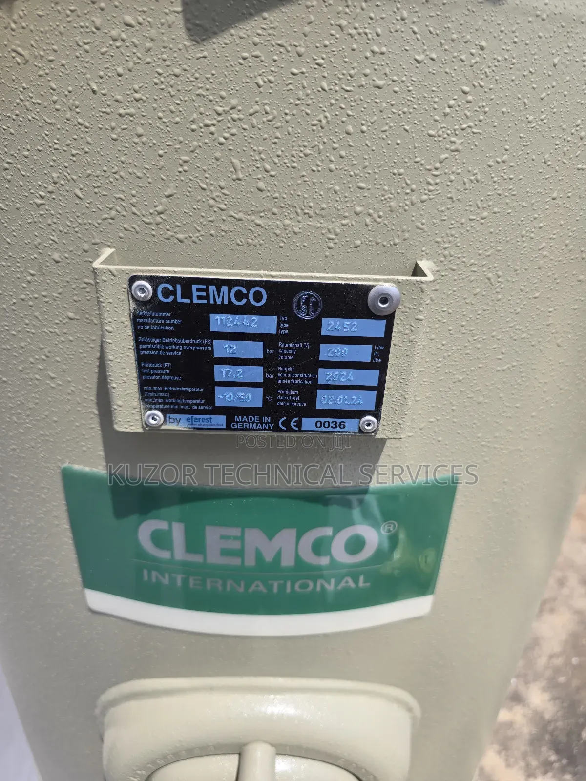 Clemco Sand Blasting Pot And All Accessories