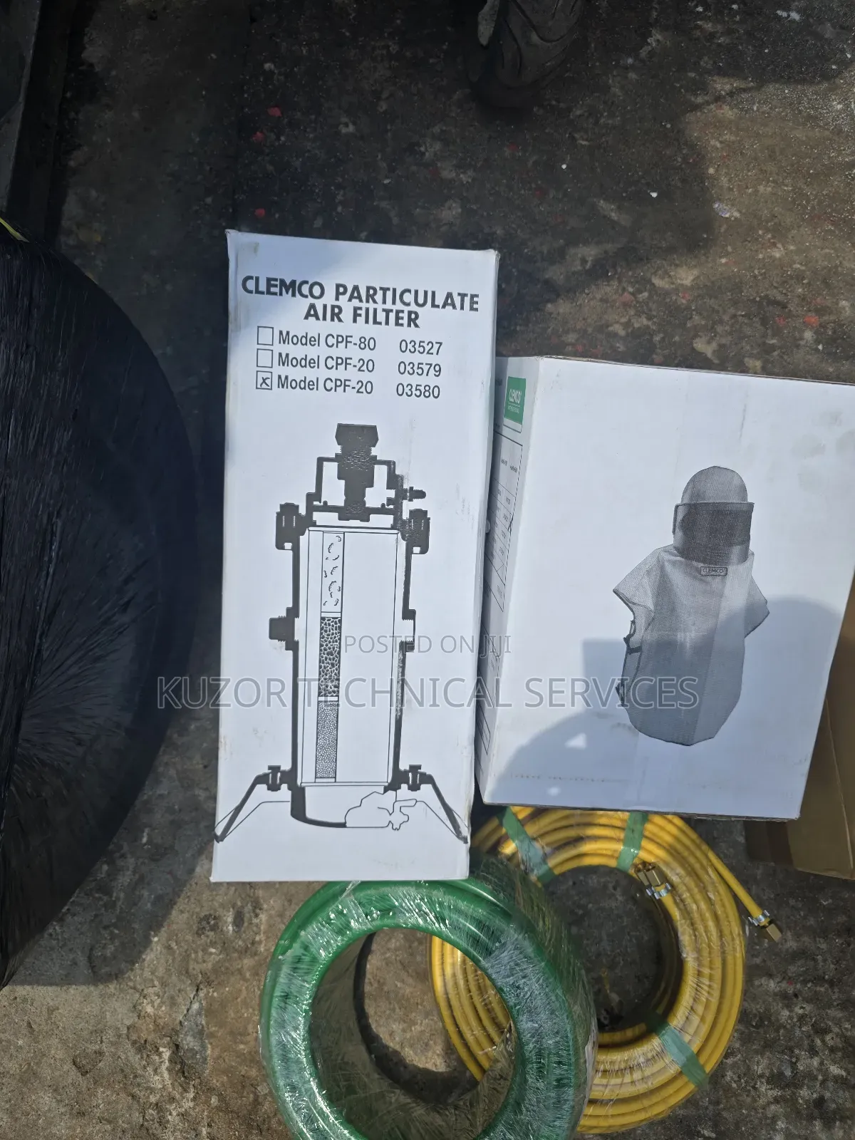 Clemco Sand Blasting Pot And All Accessories