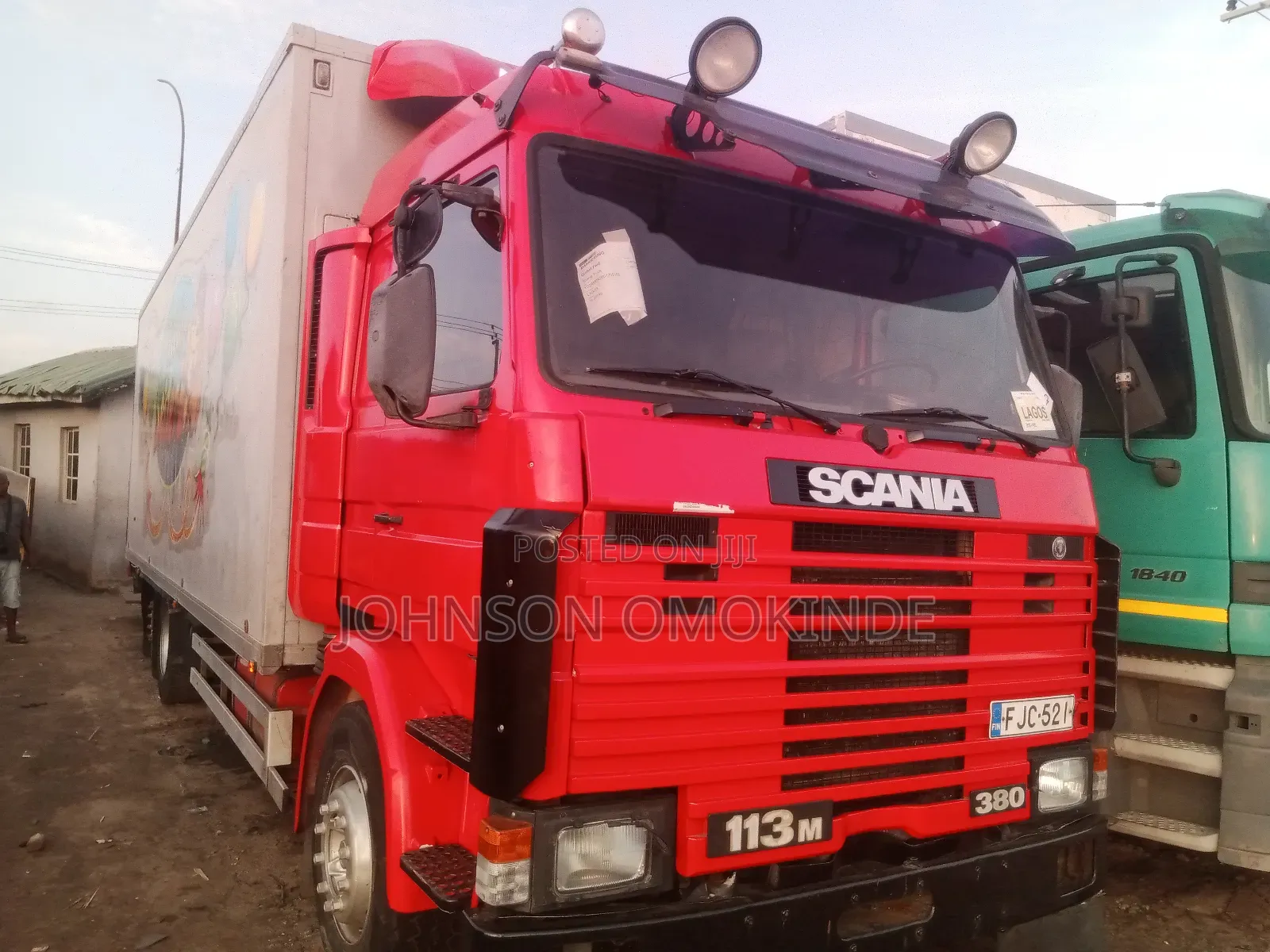 Scania 29ft Container Body