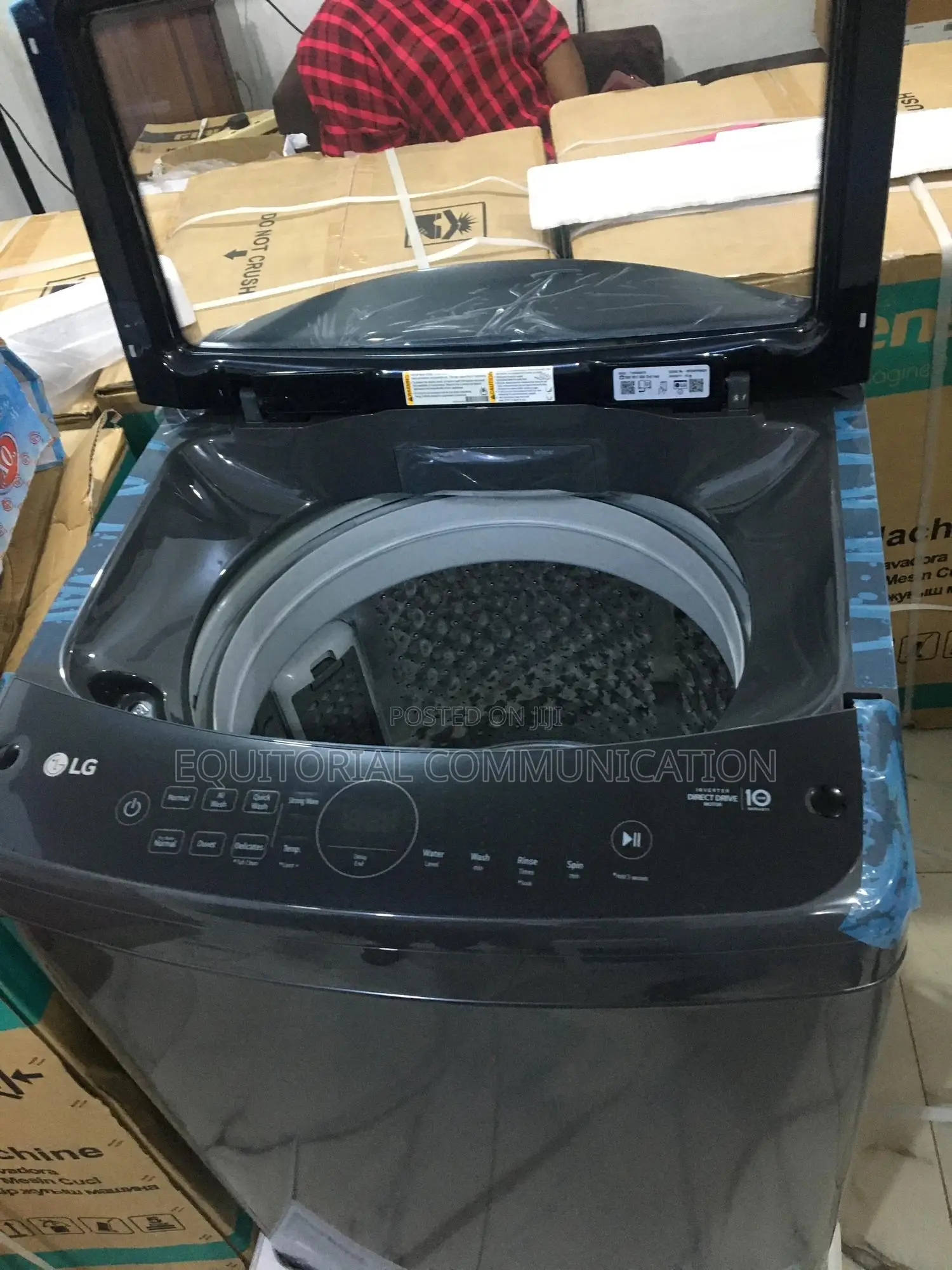 Lg Top Load Washer With Turbodrum – T19h3sdht2