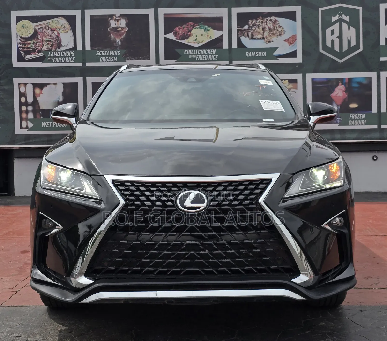 Lexus RX 350 F Sport AWD 2018 Black