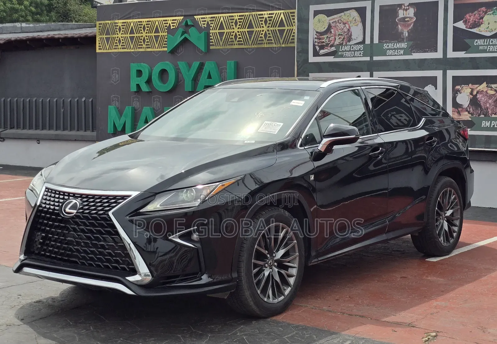 Lexus RX 350 F Sport AWD 2018 Black