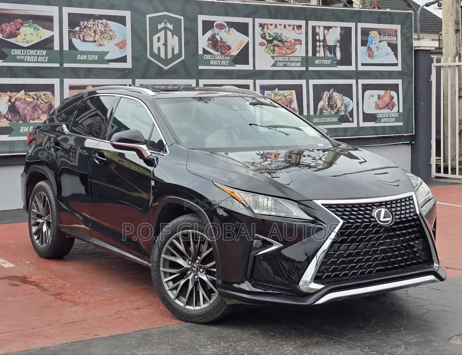 Lexus RX 350 F Sport AWD 2018 Black