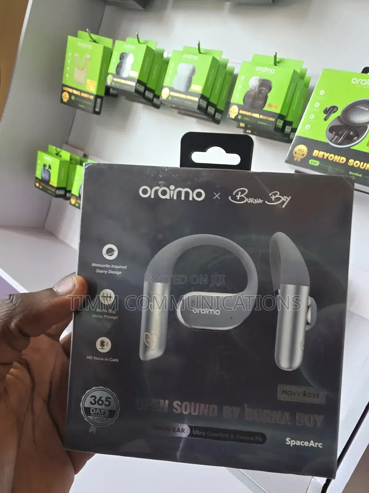 Oraimo X Burna Boy Spacearc - Open Ear, Havybass, New