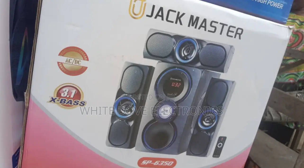 Jack Master Home Theater System With Remote