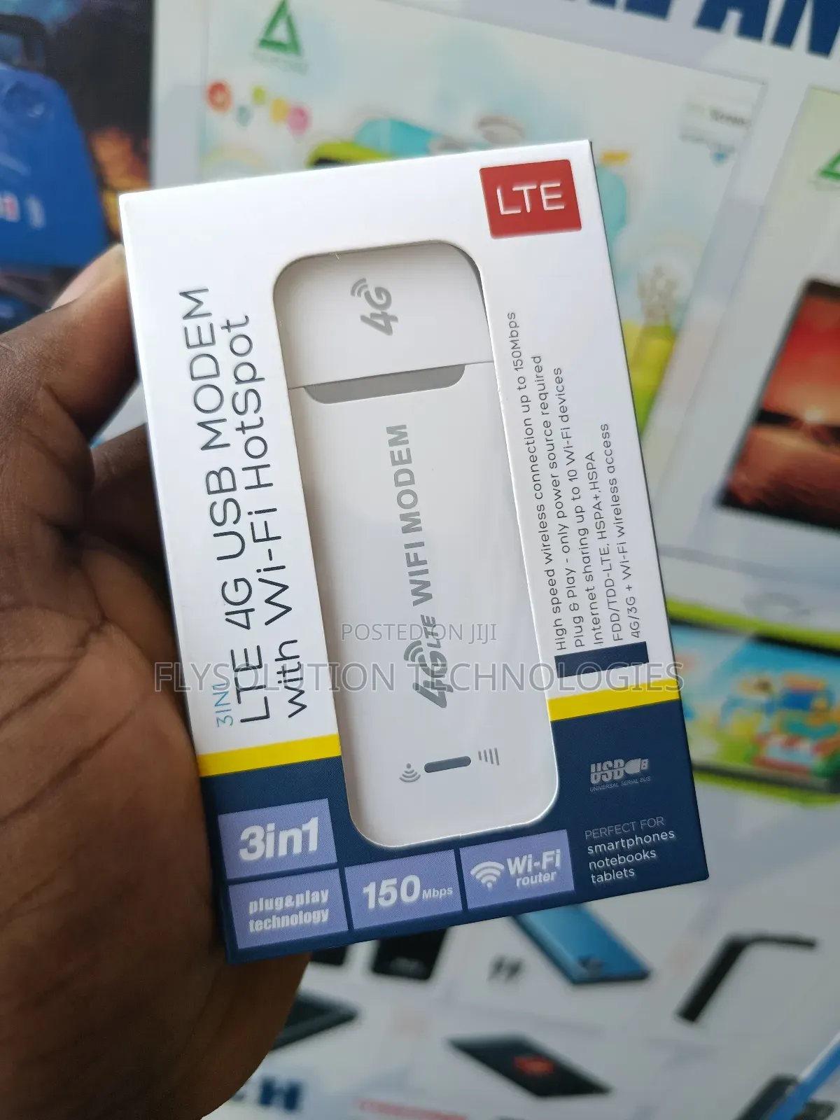 3 in 1 Lte 4g Usb Modem With Wi-Fi Hotspot