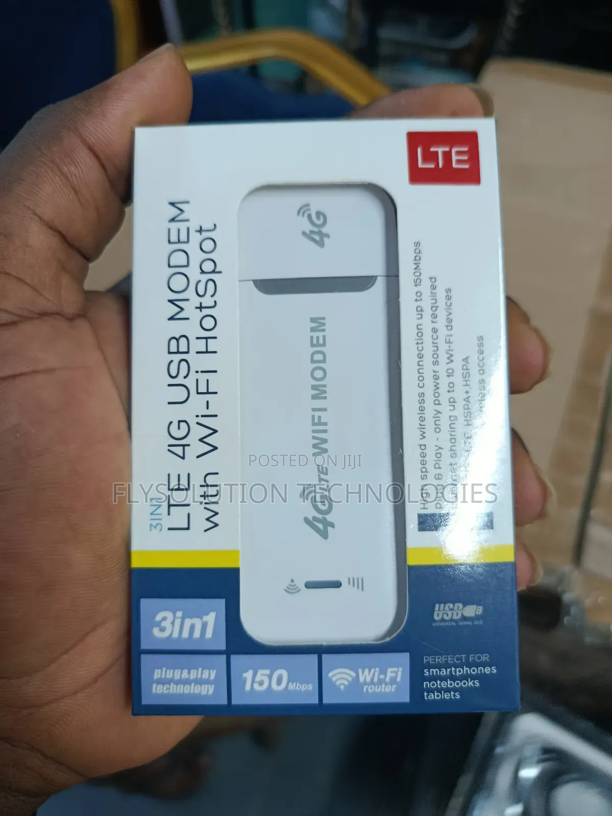 3 in 1 Lte 4g Usb Modem With Wi-Fi Hotspot