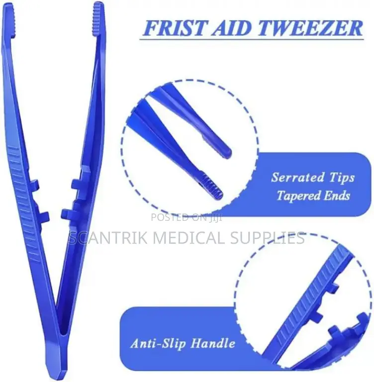 Dental Tweezers for Infection Control – 50 Disposable Tools