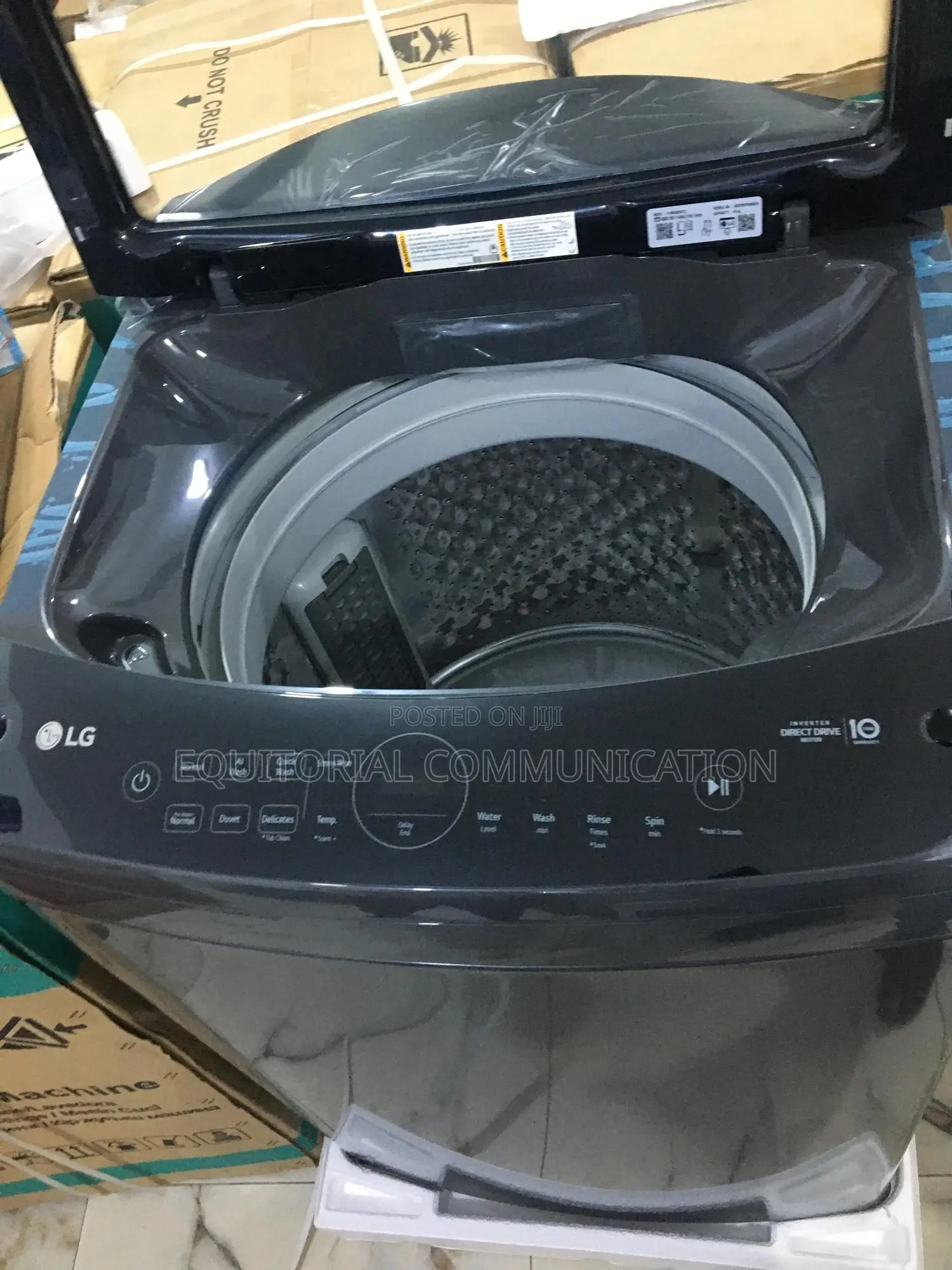 Lg 19kg Top Load Washer With Turbodrum Smart Diagnosis