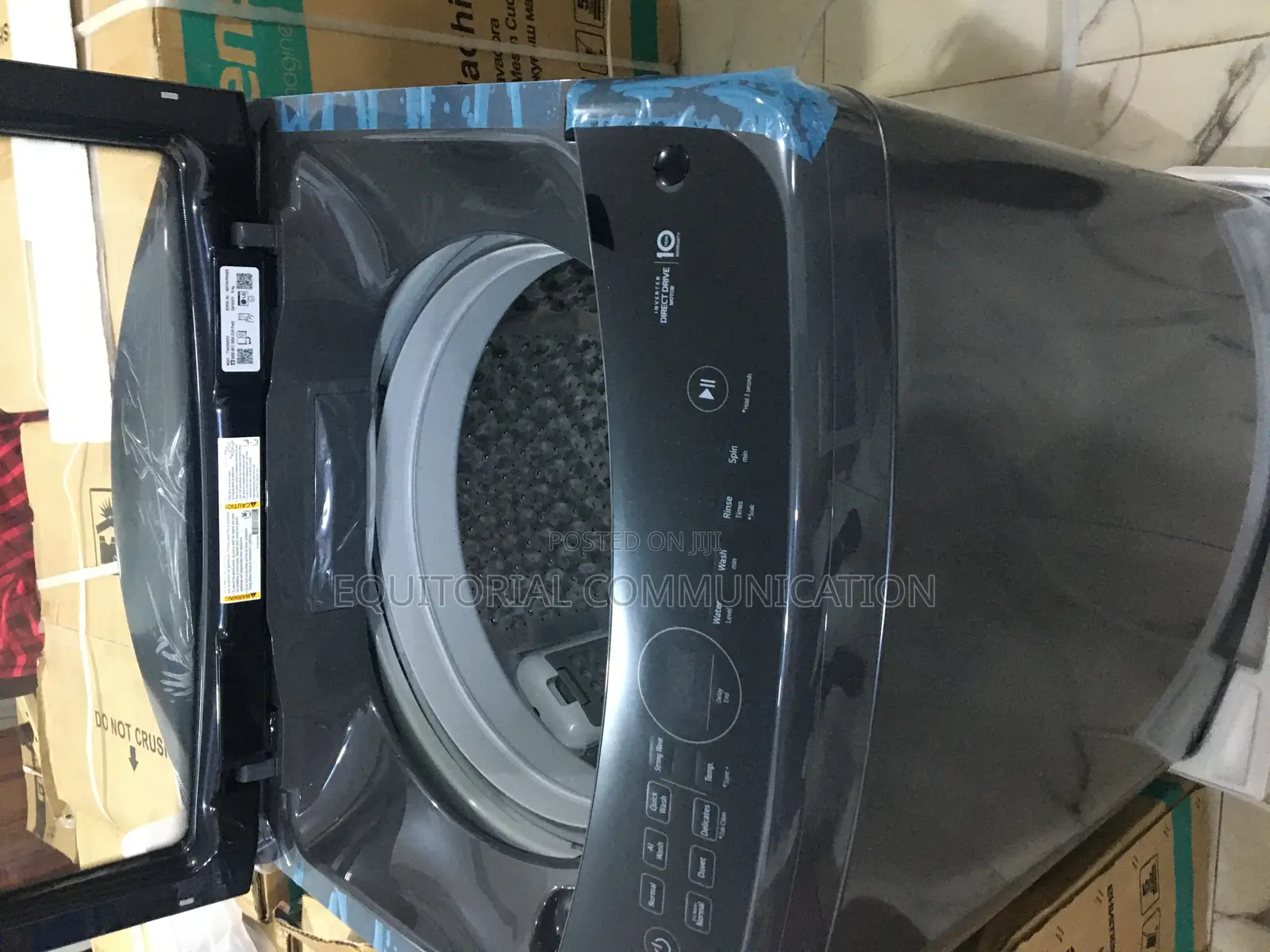 Lg 19kg Washer With Ai Dd and 6 Motion Directdrive