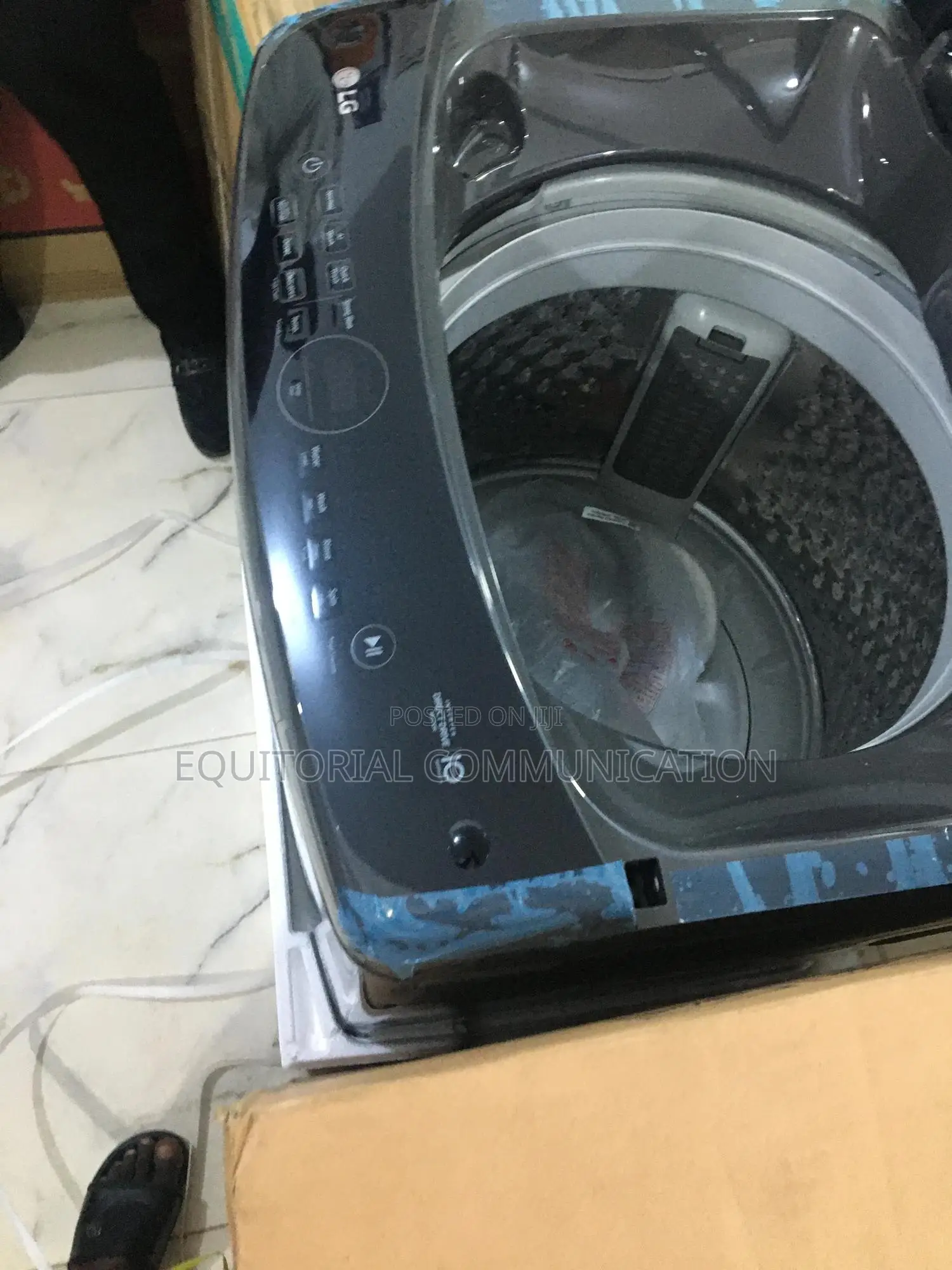 19kg Lg Washing Machine With High-Performance Drum