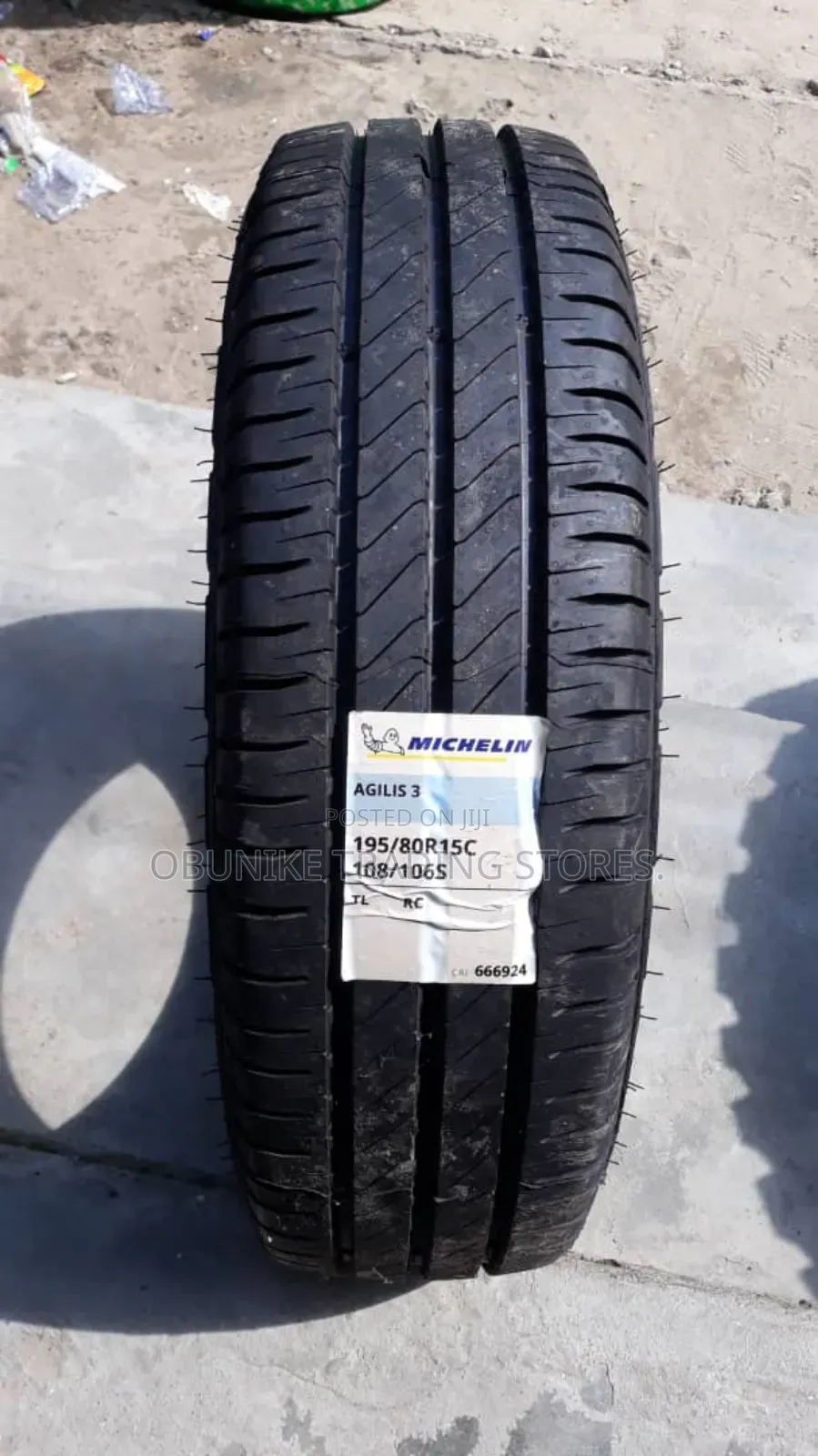 195r15c Michelin Tyre