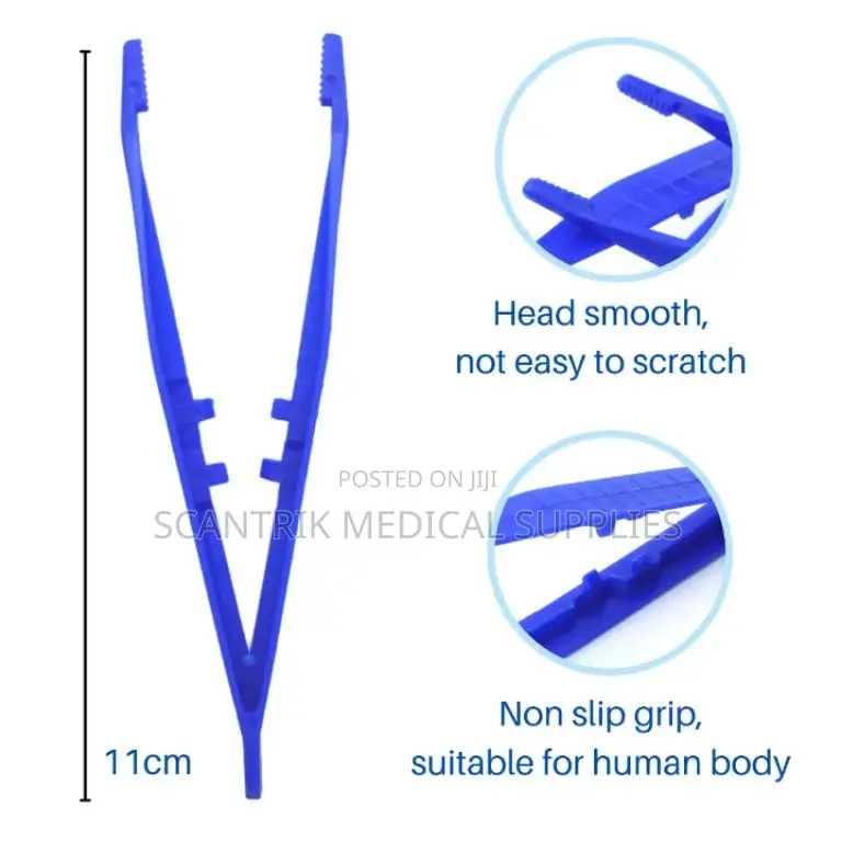 Oral Tweezers for Clinics – 50pcs Disposable Set