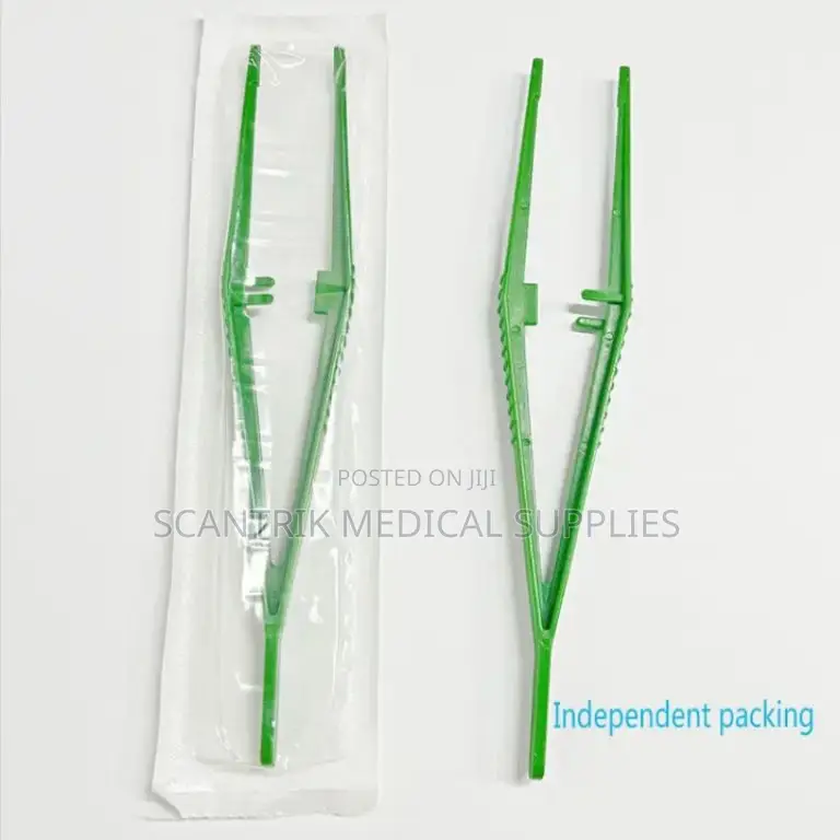 Quick-Use Dental Tweezers – Disposable Bulk Pack (50pcs)