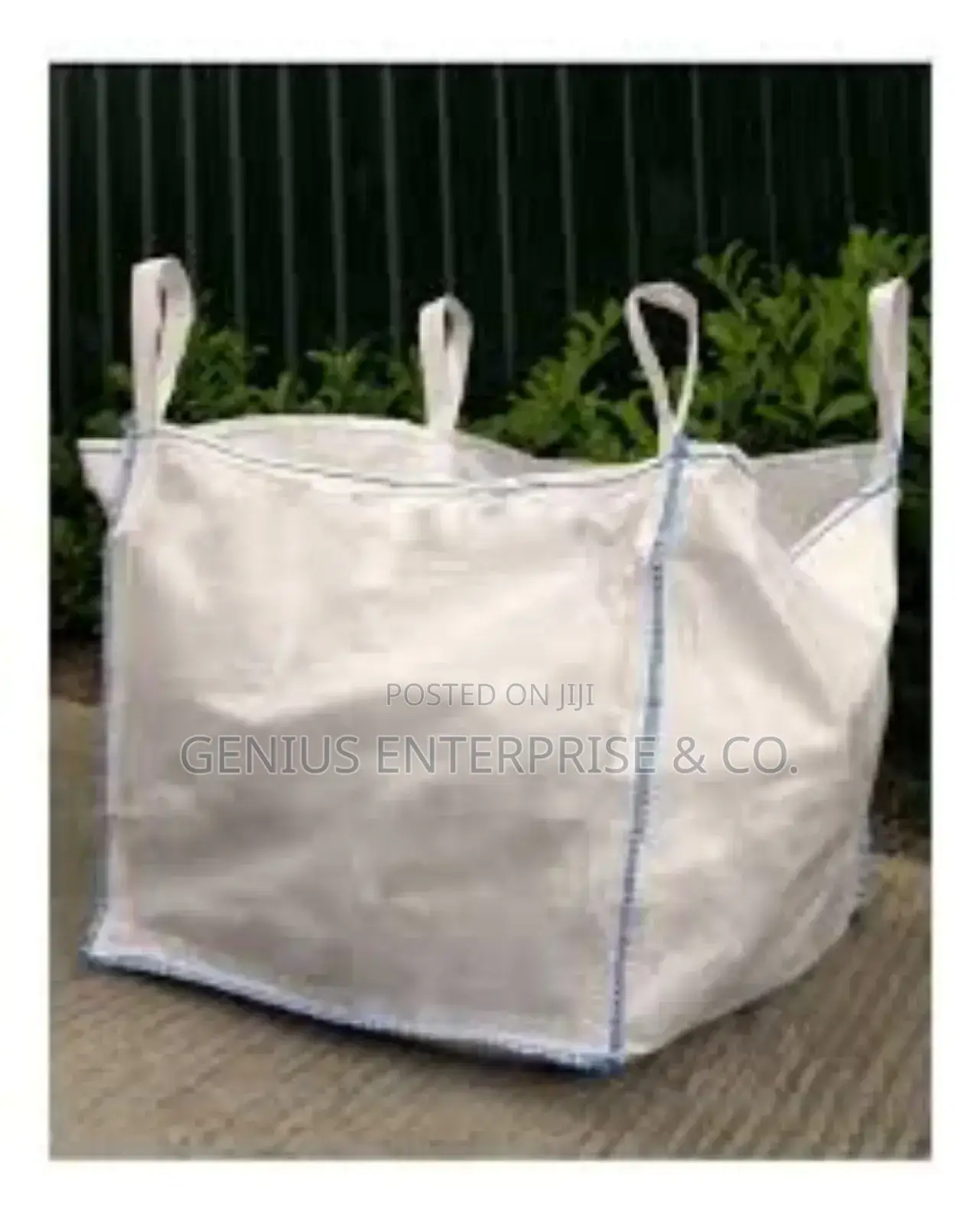 1ton Mini Jumbo Woven Sand Bags for Sea Road Construction