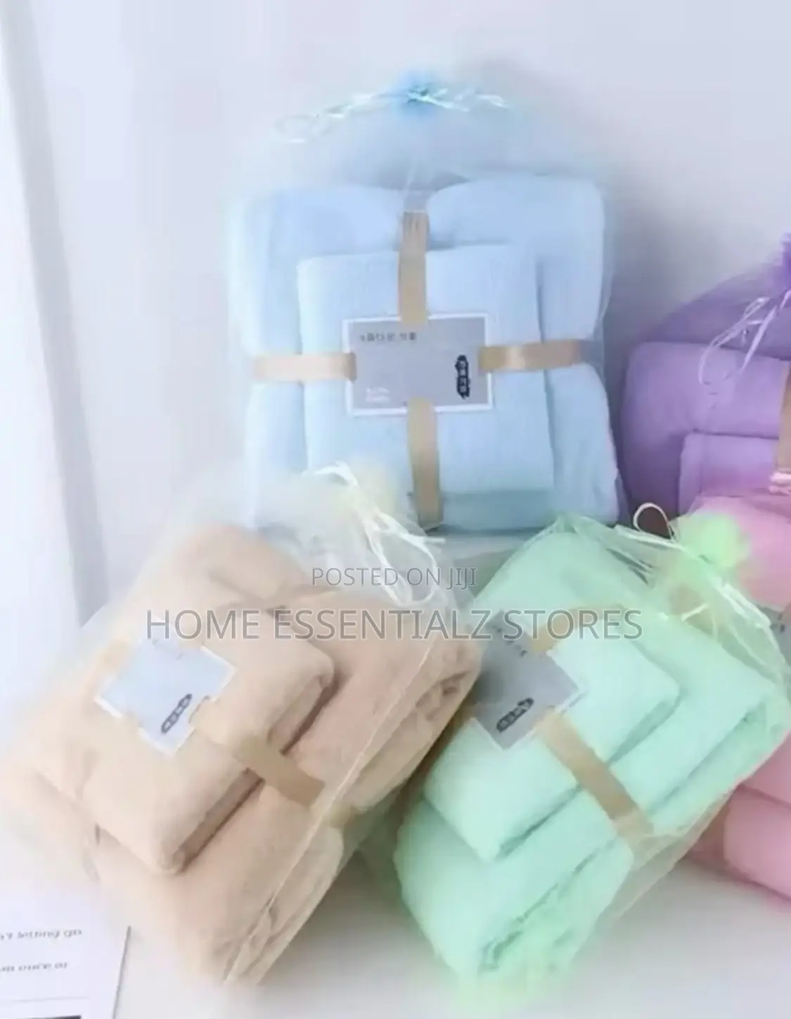 Fluffy Quality 2-in-1 Bathroom Towels