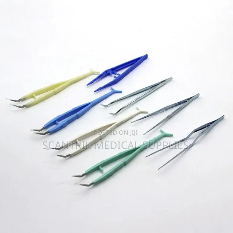Basic Disposable Dental Tweezers – 50pcs Use Toss