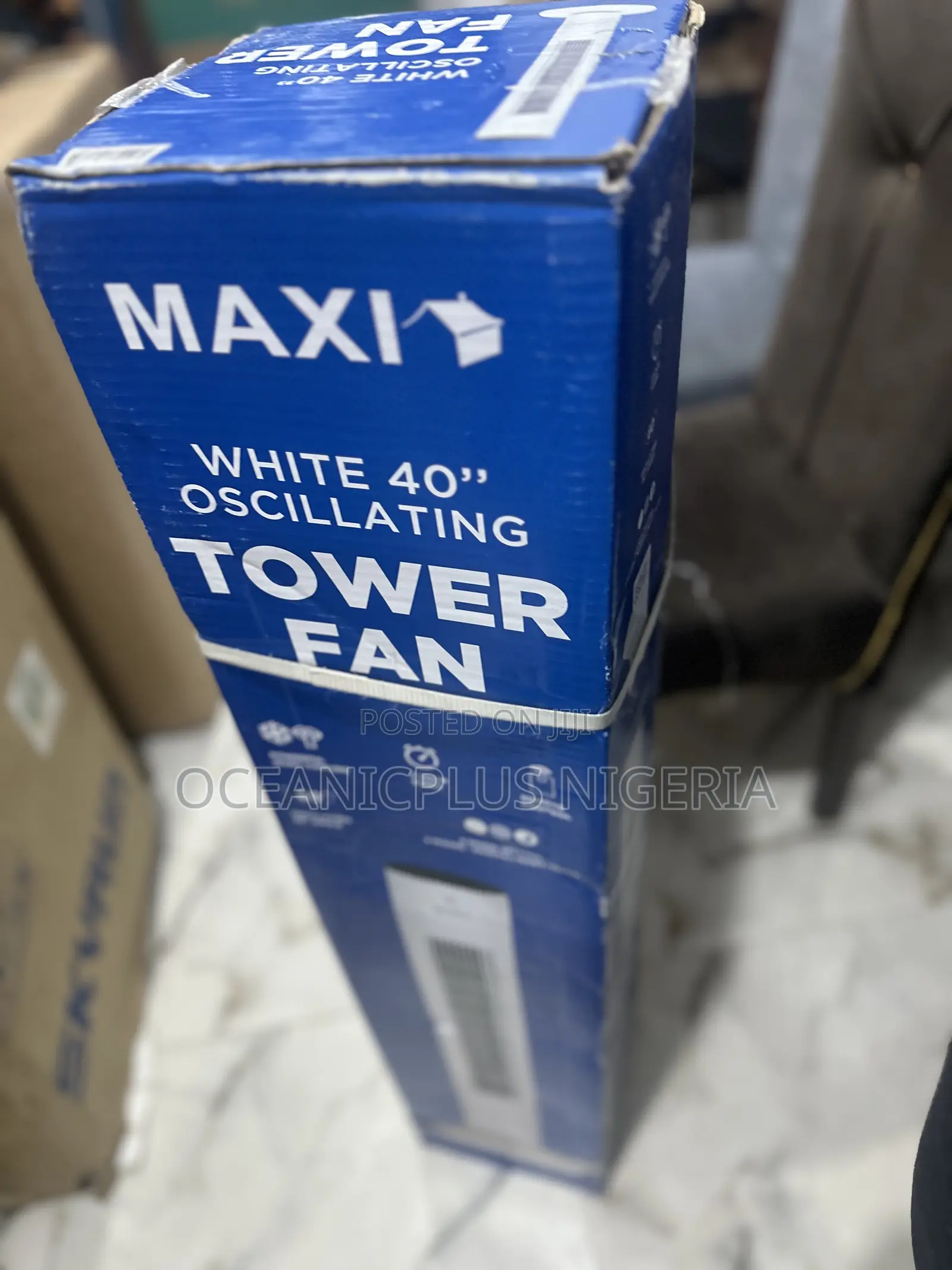 New Maxi 40'' Tower Fan – Powerful Airflow, Minimal Space