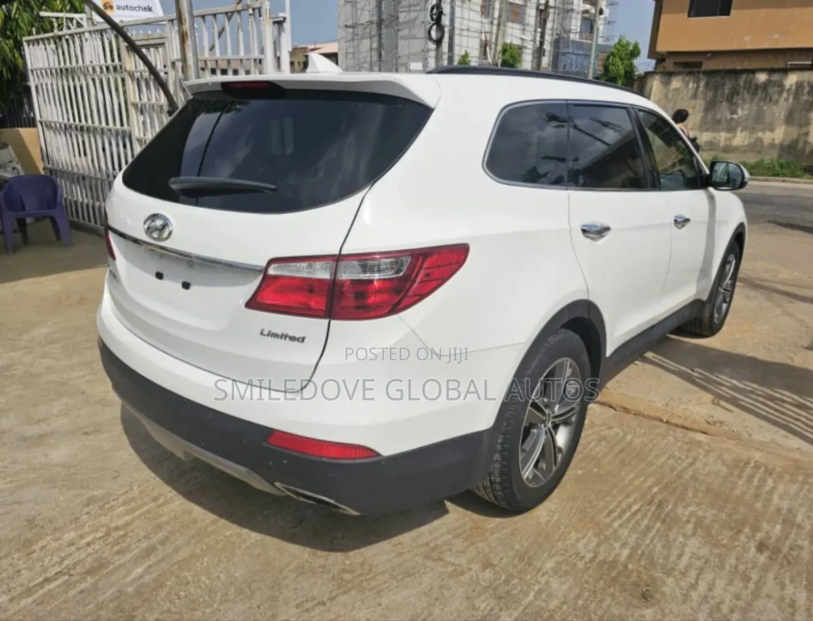 Hyundai Santa Fe 2013 White